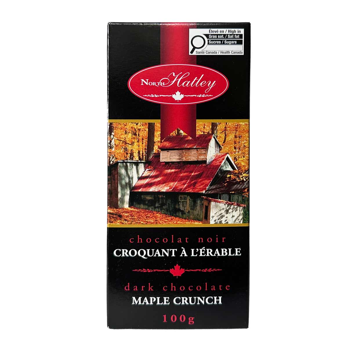 Chocolat 02 Chocolat noir croquant à l'érable