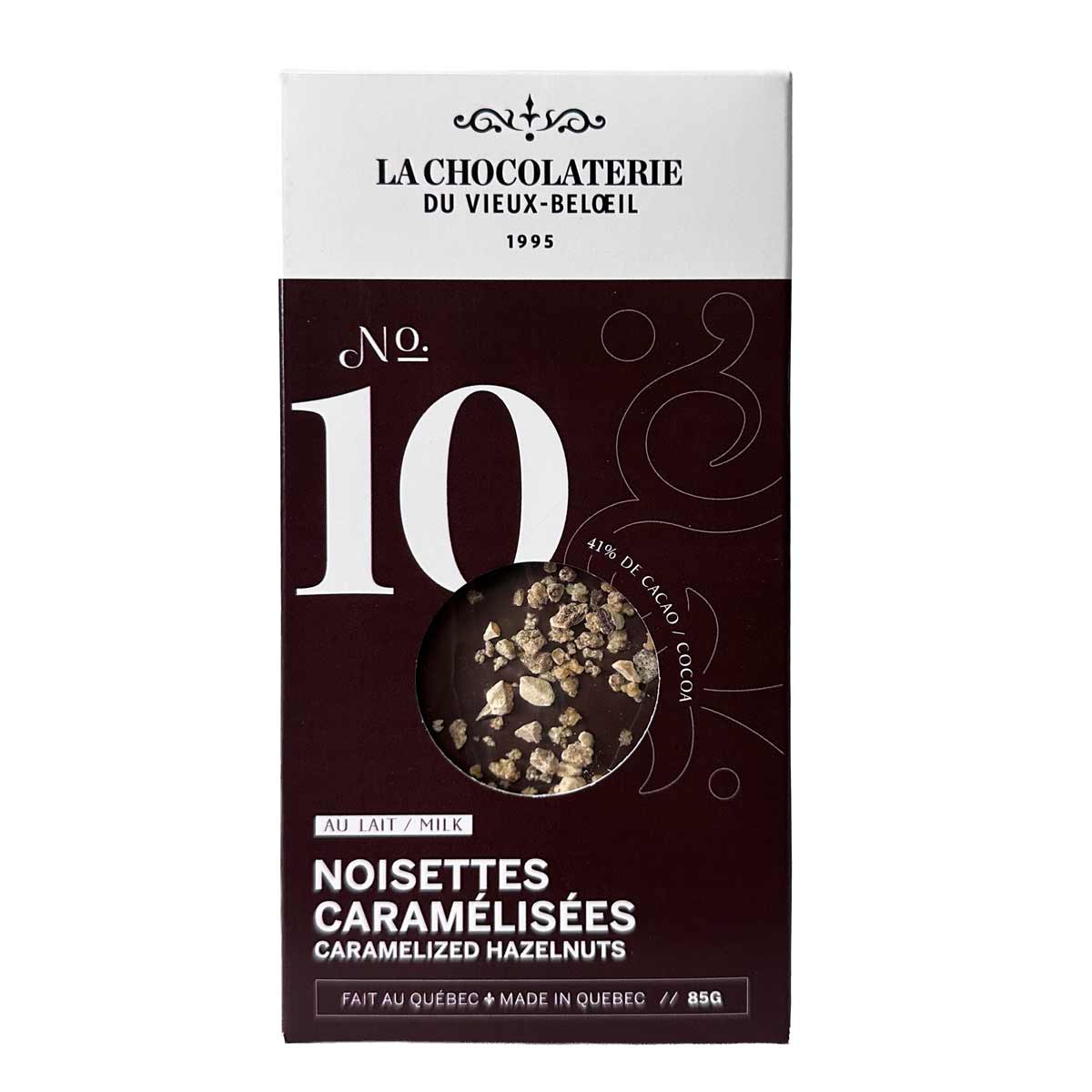 Chocolat 03 Noisettes caramélisées